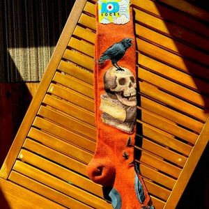 Mod Socks- Edgar Allen Poe, knee high